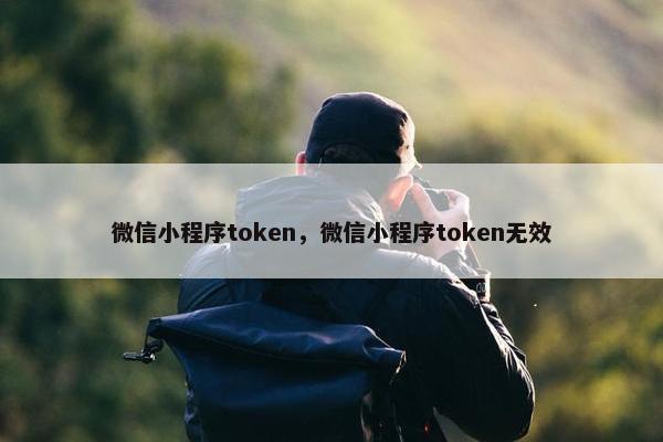微信小程序token，微信小程序token无效