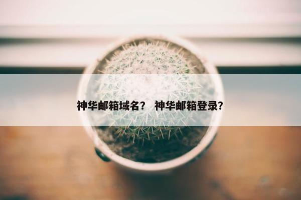 神华邮箱域名？ 神华邮箱登录？