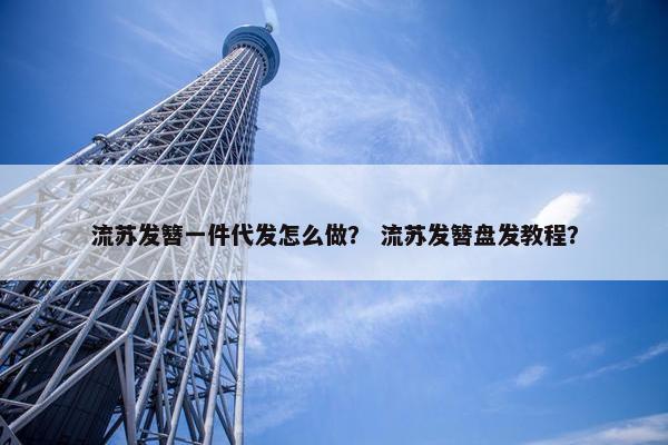 流苏发簪一件代发怎么做？ 流苏发簪盘发教程？
