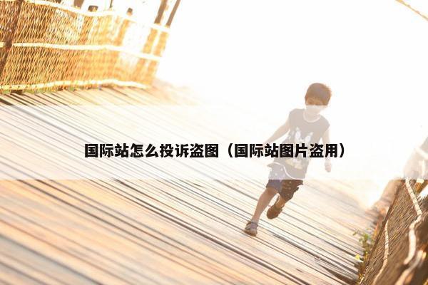 国际站怎么投诉盗图（国际站图片盗用）