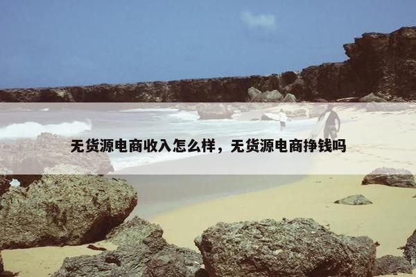 无货源电商收入怎么样，无货源电商挣钱吗