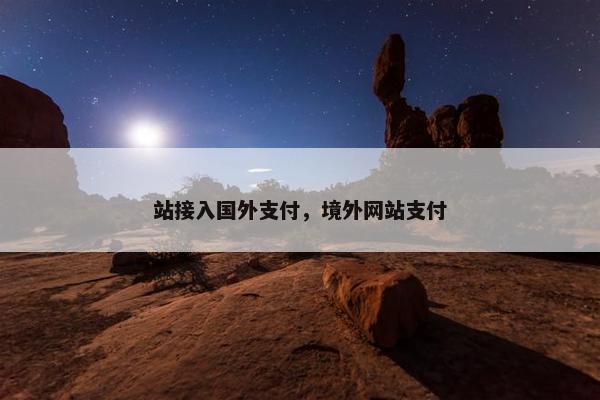 站接入国外支付，境外网站支付