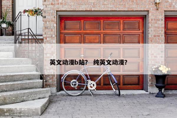 英文动漫b站？ 纯英文动漫？
