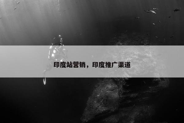 印度站营销，印度推广渠道