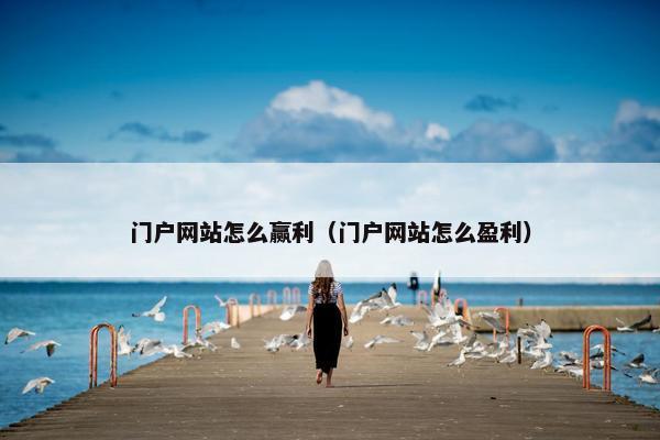 门户网站怎么赢利（门户网站怎么盈利）