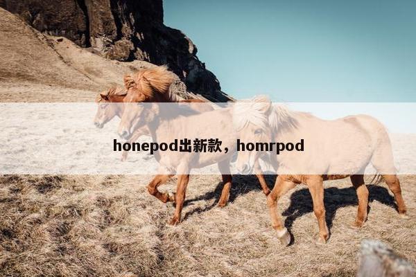 honepod出新款，homrpod