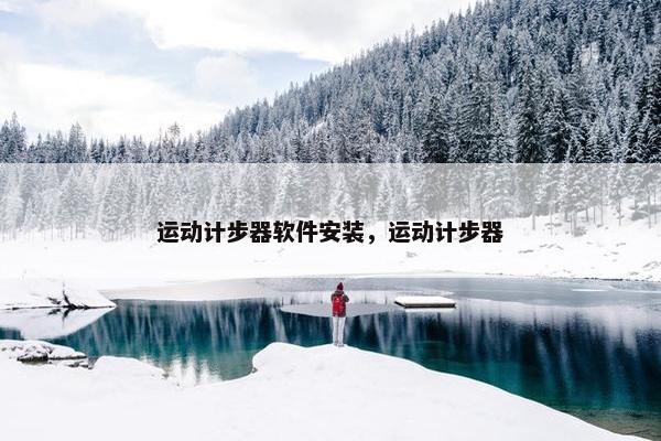 运动计步器软件安装，运动计步器