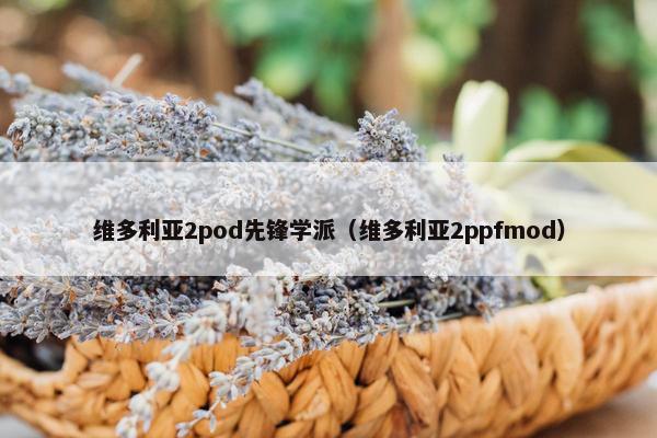 维多利亚2pod先锋学派（维多利亚2ppfmod）