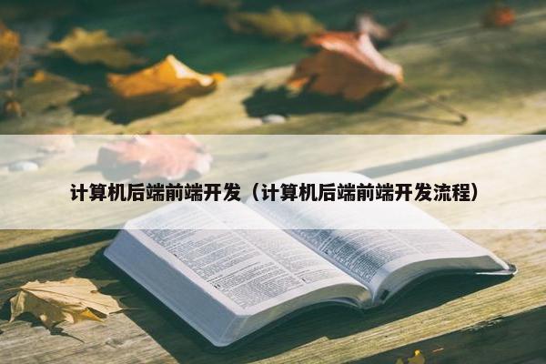 计算机后端前端开发（计算机后端前端开发流程）