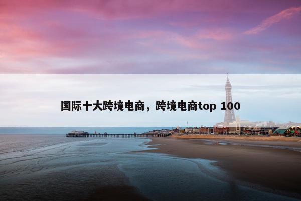 国际十大跨境电商，跨境电商top 100