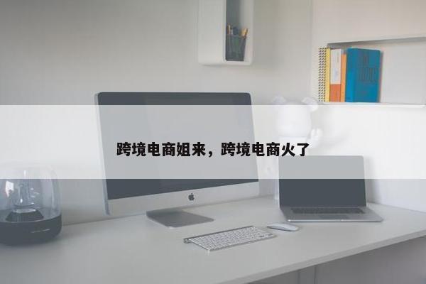 跨境电商姐来，跨境电商火了