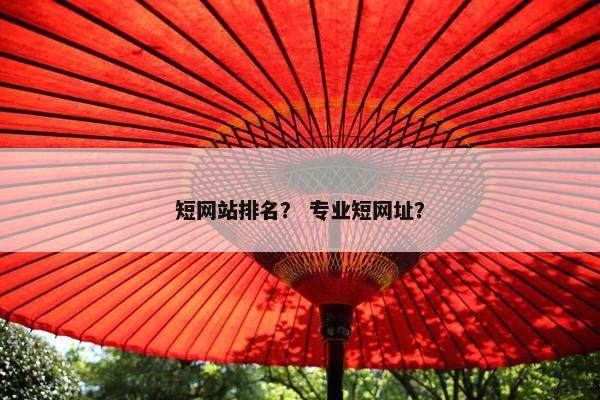 短网站排名？ 专业短网址？