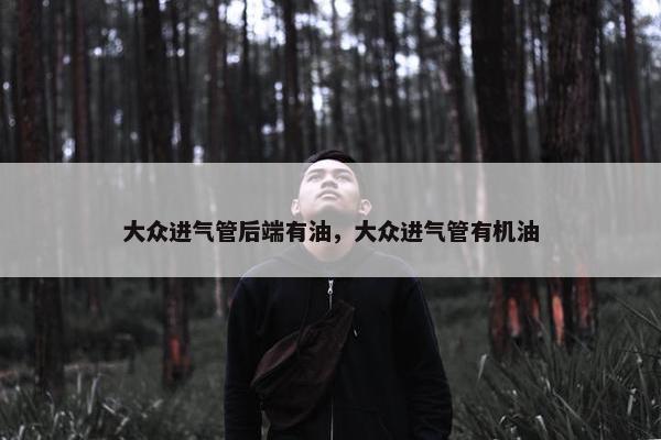 大众进气管后端有油，大众进气管有机油