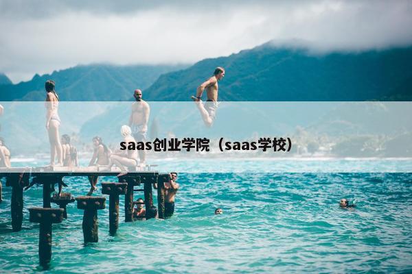saas创业学院（saas学校）