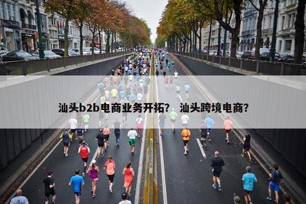 汕头b2b电商业务开拓？ 汕头跨境电商？
