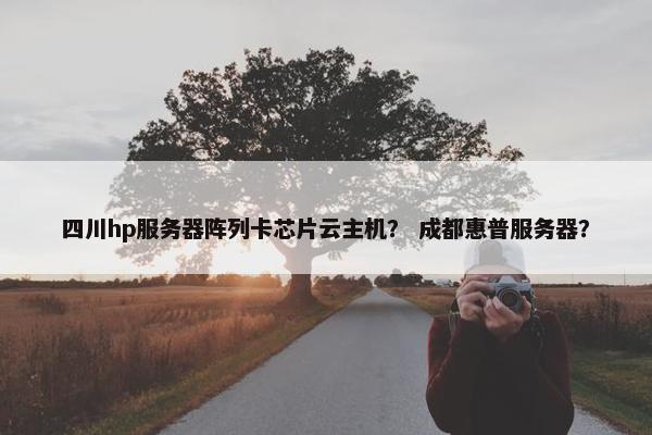 四川hp服务器阵列卡芯片云主机？ 成都惠普服务器？