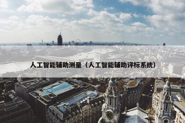 人工智能辅助测量（人工智能辅助评标系统）