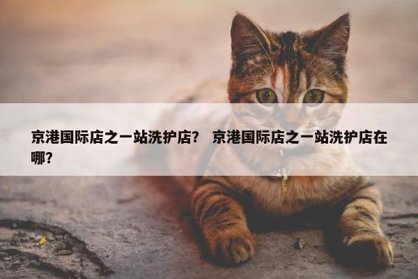 京港国际店之一站洗护店？ 京港国际店之一站洗护店在哪？