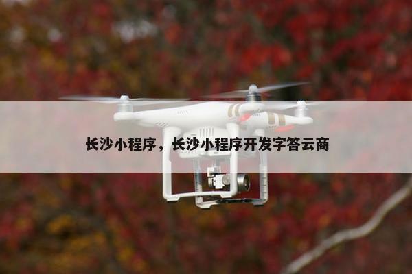长沙小程序，长沙小程序开发字答云商