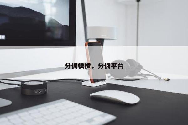 分佣模板，分佣平台