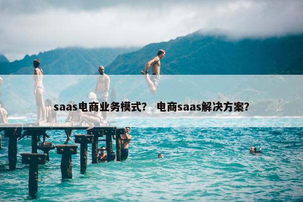 saas电商业务模式？ 电商saas解决方案？