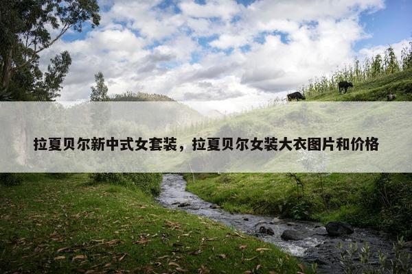 拉夏贝尔新中式女套装，拉夏贝尔女装大衣图片和价格