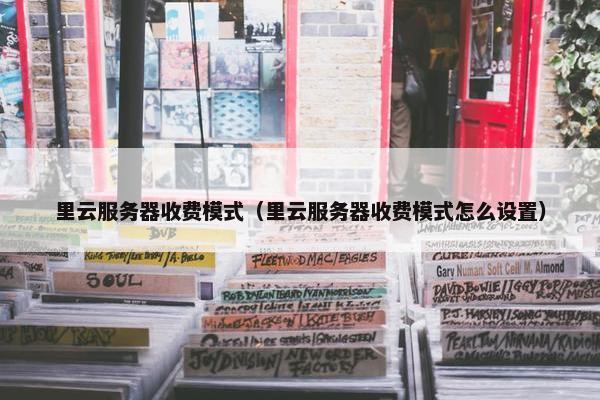 里云服务器收费模式（里云服务器收费模式怎么设置）