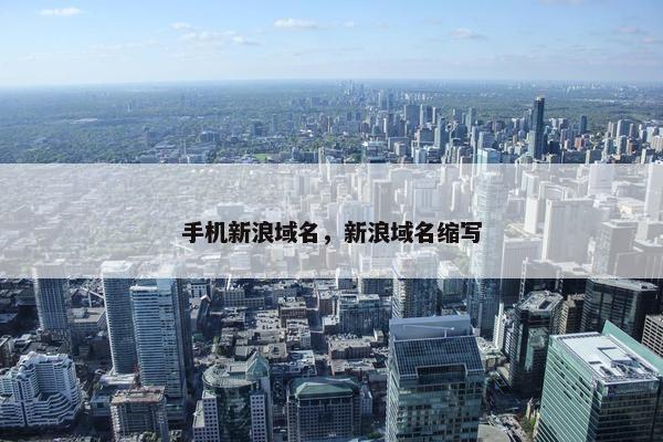 手机新浪域名，新浪域名缩写