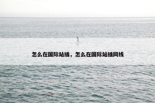 怎么在国际站插，怎么在国际站插网线