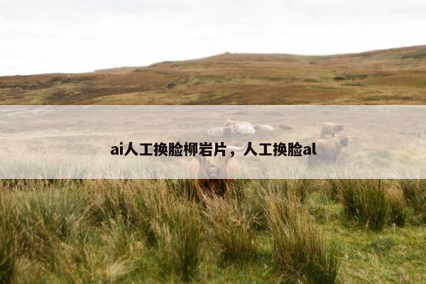 ai人工换脸柳岩片，人工换脸al