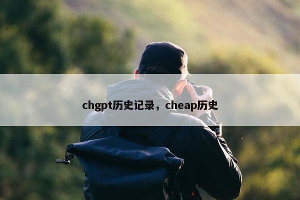 chgpt历史记录，cheap历史