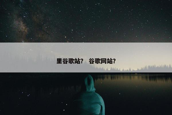 里谷歌站？ 谷歌网站？