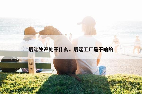后端生产处干什么，后端工厂是干啥的