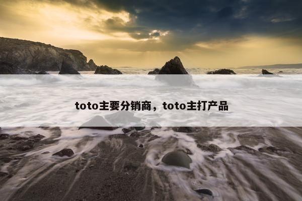 toto主要分销商，toto主打产品