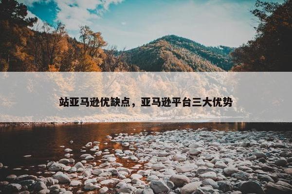 站亚马逊优缺点，亚马逊平台三大优势