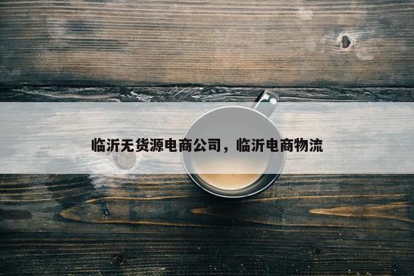 临沂无货源电商公司，临沂电商物流