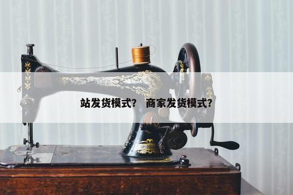 站发货模式？ 商家发货模式？