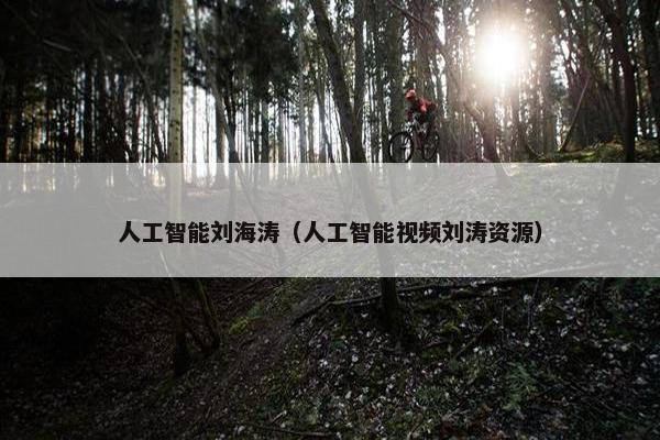 人工智能刘海涛（人工智能视频刘涛资源）