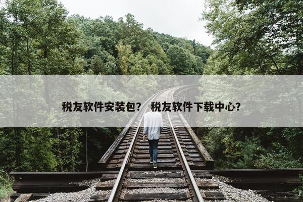 税友软件安装包？ 税友软件下载中心？