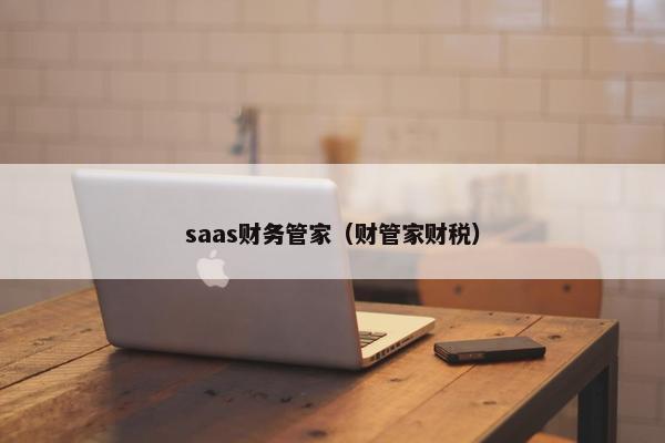saas财务管家（财管家财税）