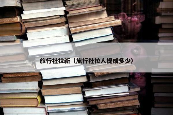 旅行社拉新（旅行社拉人提成多少）
