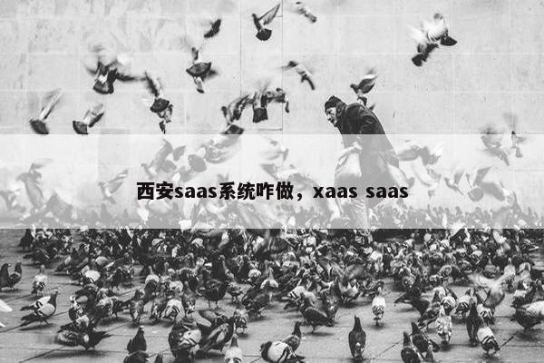 西安saas系统咋做，xaas saas