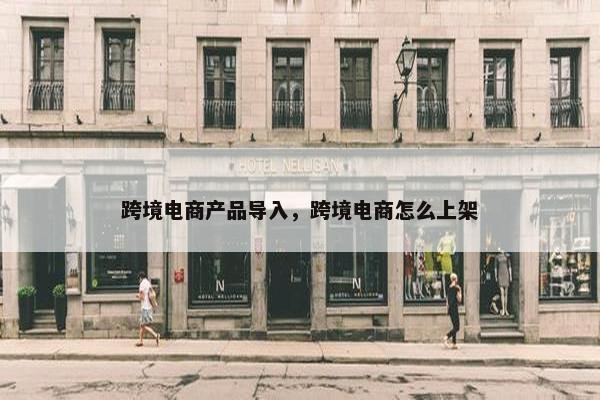 跨境电商产品导入，跨境电商怎么上架