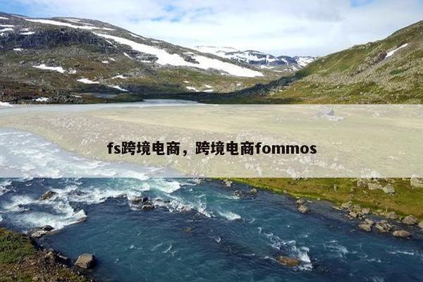 fs跨境电商，跨境电商fommos