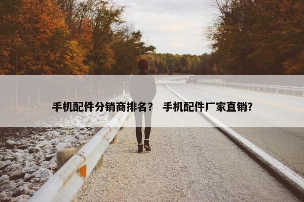 手机配件分销商排名？ 手机配件厂家直销？