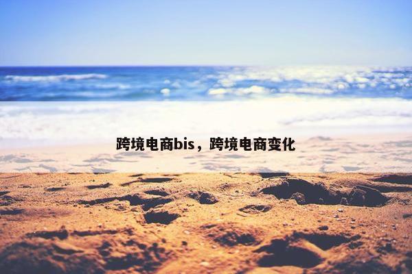 跨境电商bis，跨境电商变化