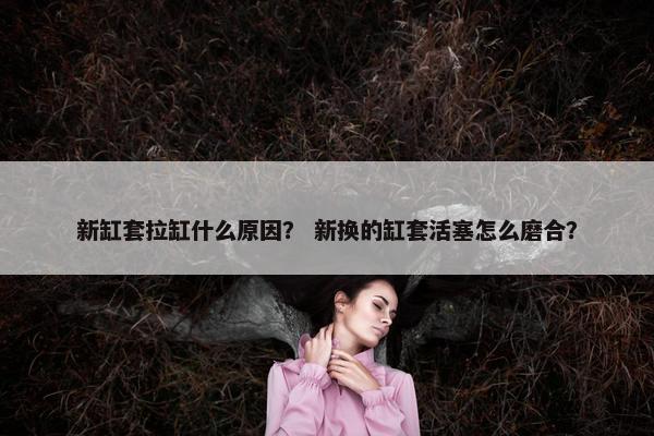 新缸套拉缸什么原因？ 新换的缸套活塞怎么磨合？