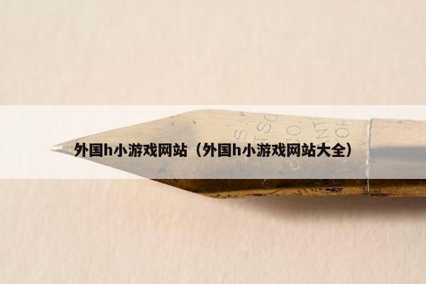 外国h小游戏网站（外国h小游戏网站大全）