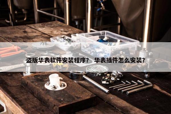 盗版华表软件安装程序？ 华表插件怎么安装？