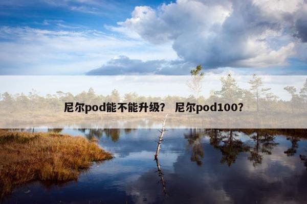 尼尔pod能不能升级？ 尼尔pod100？